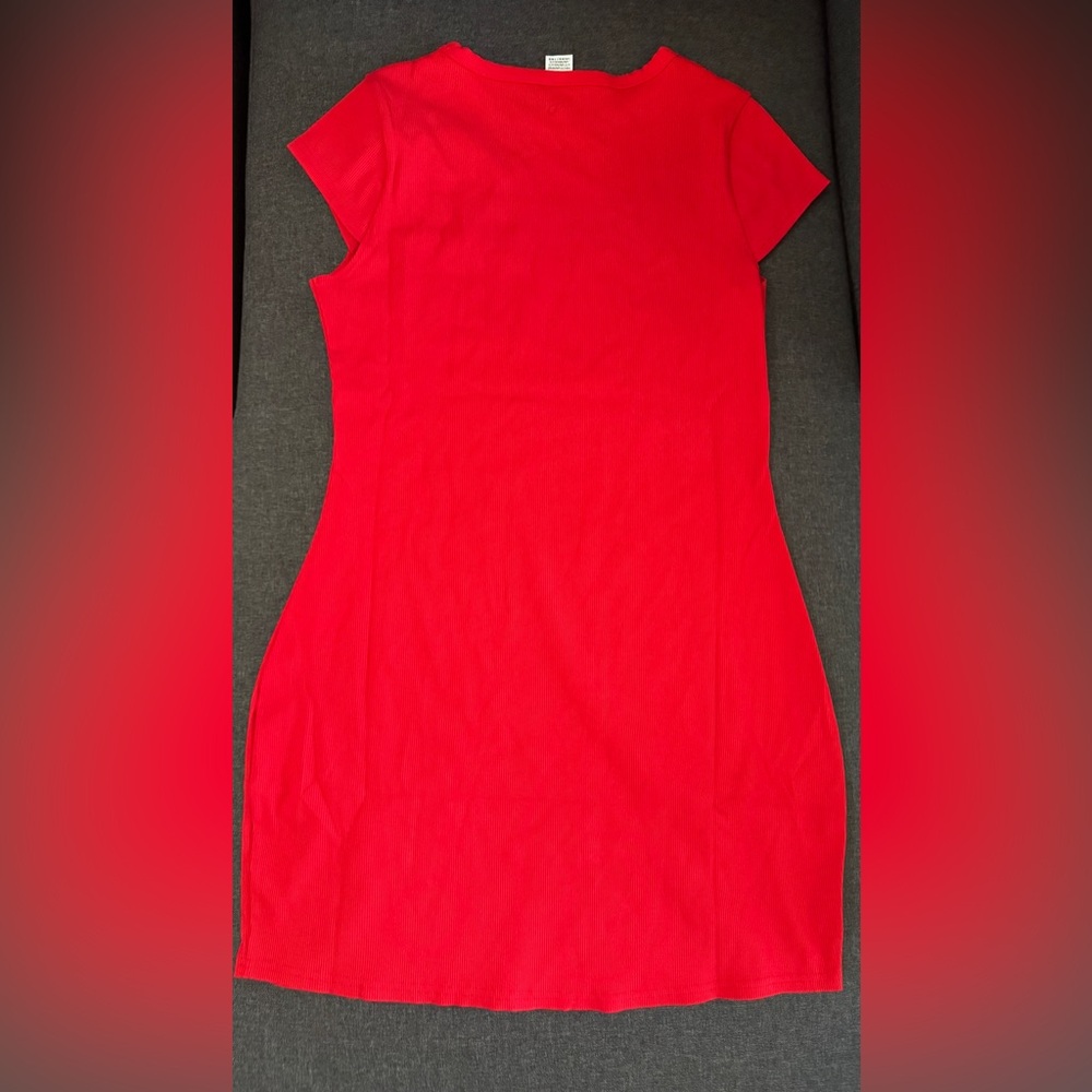Victoria's Secret PINK ALL-DAY SOFT RIBBED BODYCON DRESS